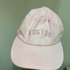 Pink Boston Cap